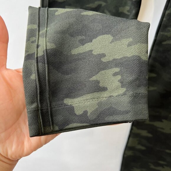 ❤️ Spanx green camo Look at ne now leggings, Size XL/TG B70 - Picture 6 of 7